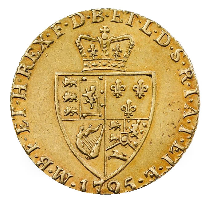 George III Spade Guinea 1787-1800