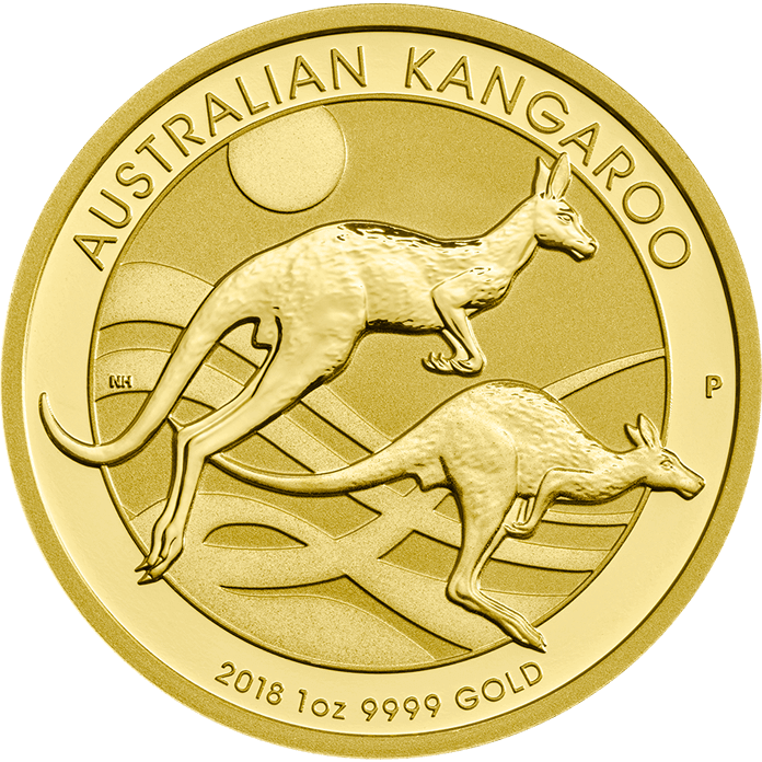 Australian Nugget 2018 Gold One Ounce Kangaroo Coin