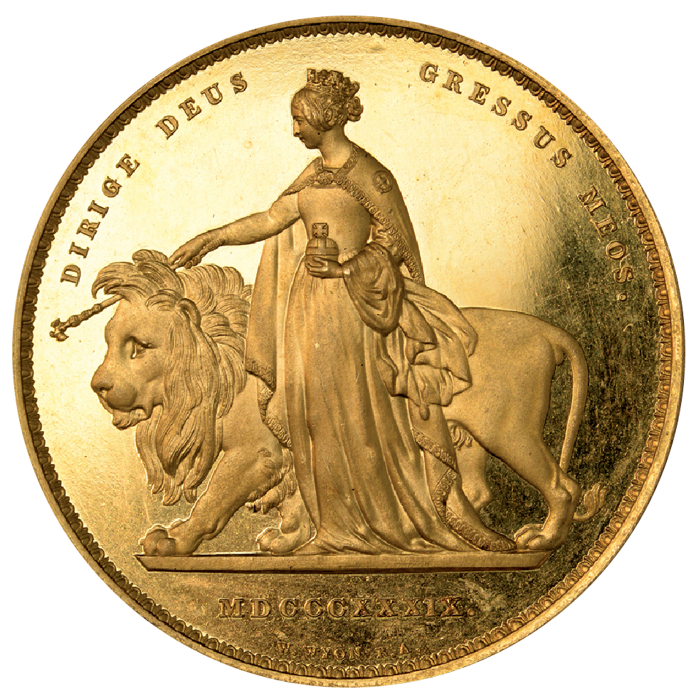 Una and The Lion Reverse