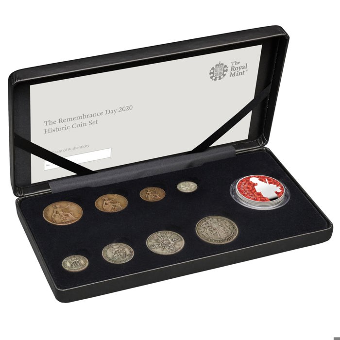 The Remembrance Day 2020 Historic Coin Set
