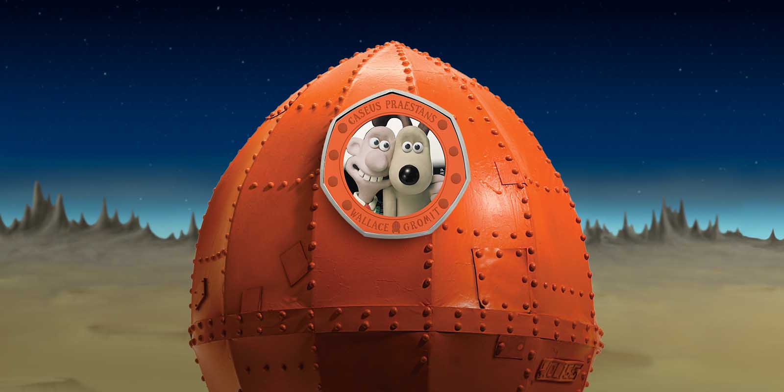 Wallace and Gromit 50p The Royal Mint