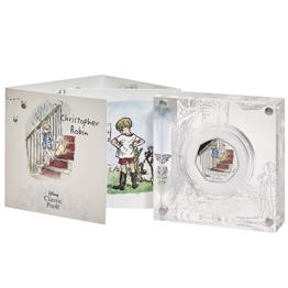 50p Coins 23 christopher robin 2020 uk 50p silver proof coin in acrylic block uk20crsp