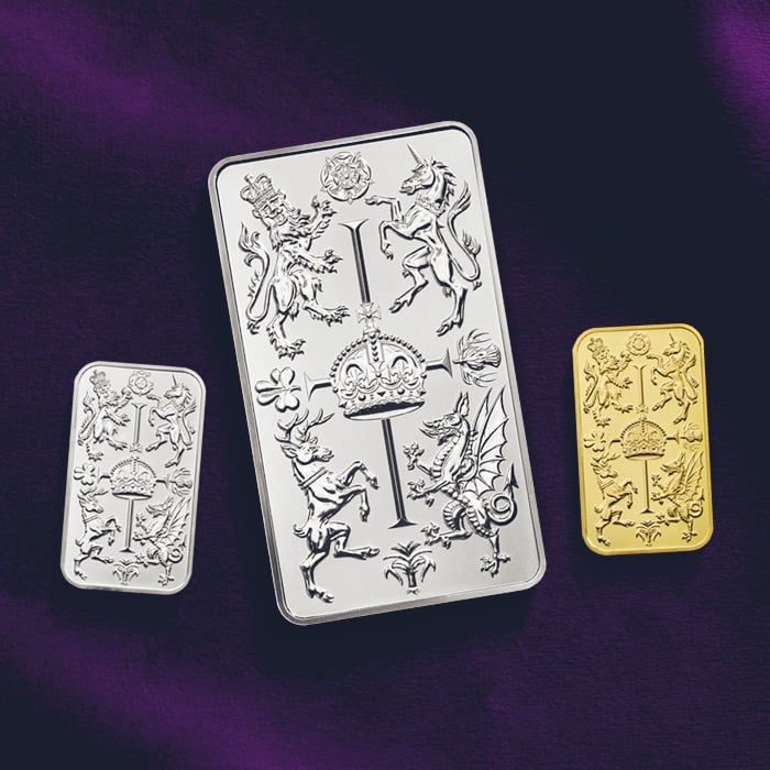 The Royal Mint unveils first Royal Celebration Bullion Bars to celebrate the anniversary of King Charles III’s accession to the British throne 