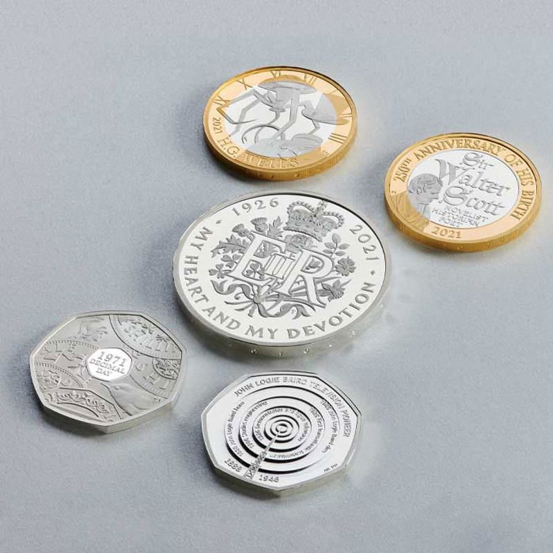 The Royal Mint reveals new commemorative coins for 2021