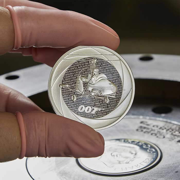 The Royal Mint unveils new range of coins celebrating Six Decades of 007