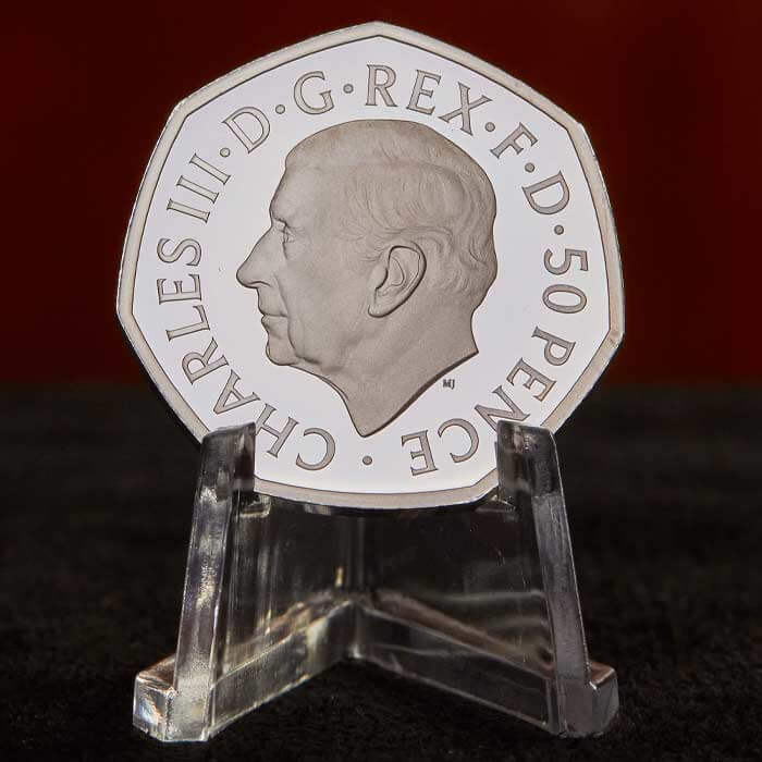 The Royal Mint begins production of the first circulating coins featuring King Charles III