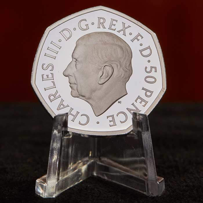 The Royal Mint begins production of first circulating coins featuring King Charles III