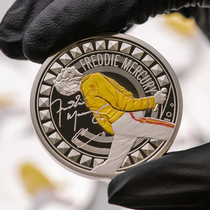 Royal Mint Rocks The Nation With Freddie Mercury Collectible Coin