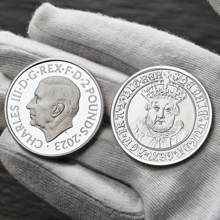 The Royal Mint Unveils Remastered Henry VIII Coin as Part of Popular British Monarchs Collection