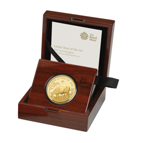Lunar Year of the Ox 2021 United Kingdom One Ounce Gold Proof Coin