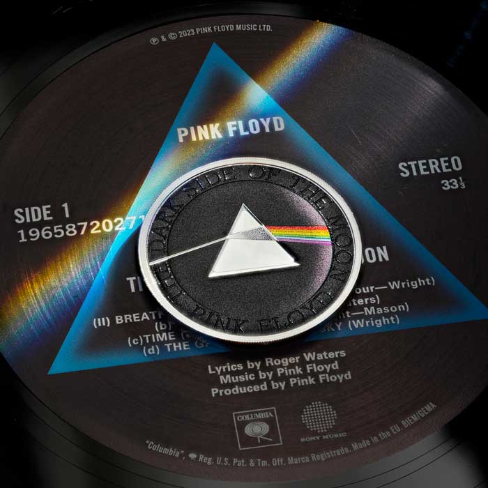The Royal Mint Shines A Light On Pink Floyd With First Ever UK Commemorative Coin