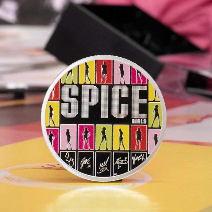 Royal Mint Celebrates 30 Years Of Girl Power With Official UK Spice Girls Commemorative Coin