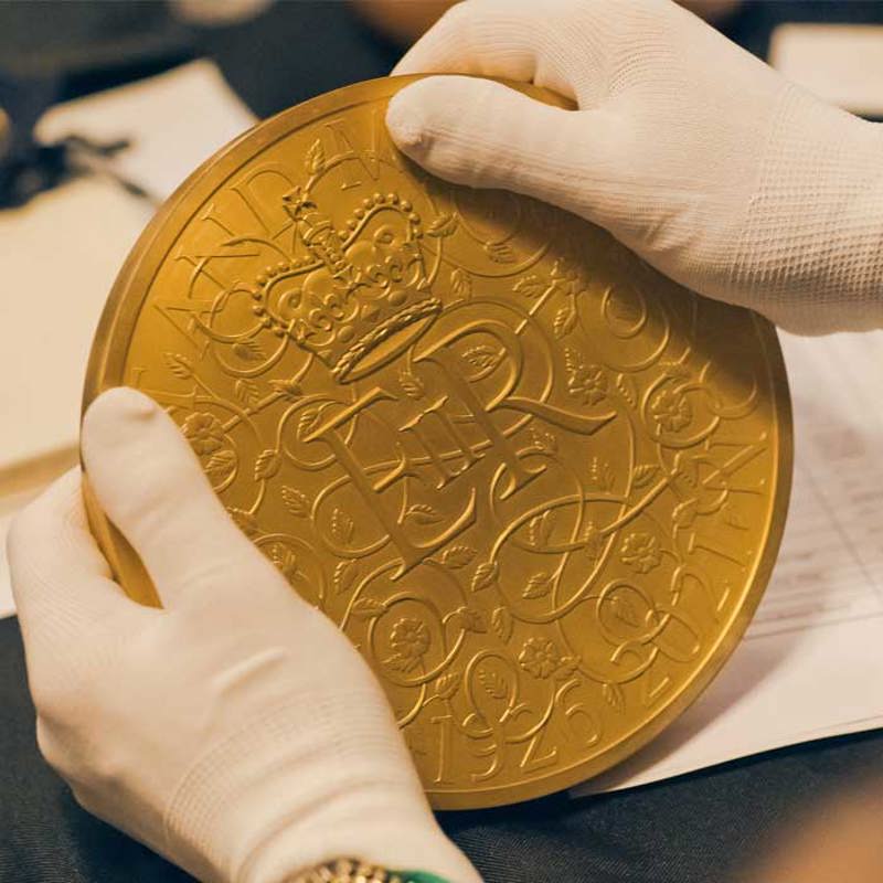 The Royal Mint sends largest coins in its history to 700-year-old Trial of the Pyx