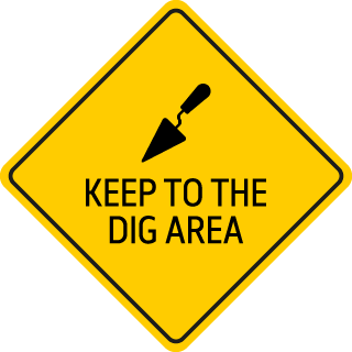 Dinosaur Dig Area Symbol