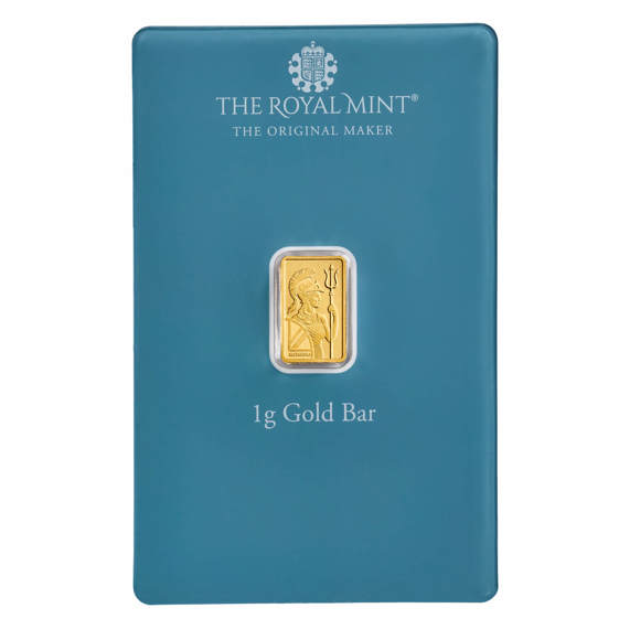 Little Treasures 1g Gold Minted Bar 