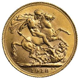1918 Sovereign Ottawa Branch Mint