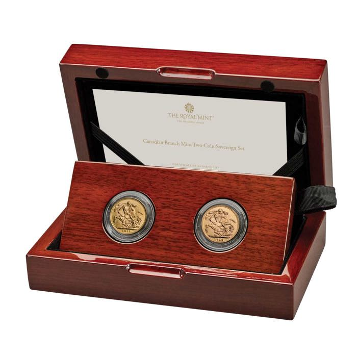 The First and Last George V Canada Sovereign Set
