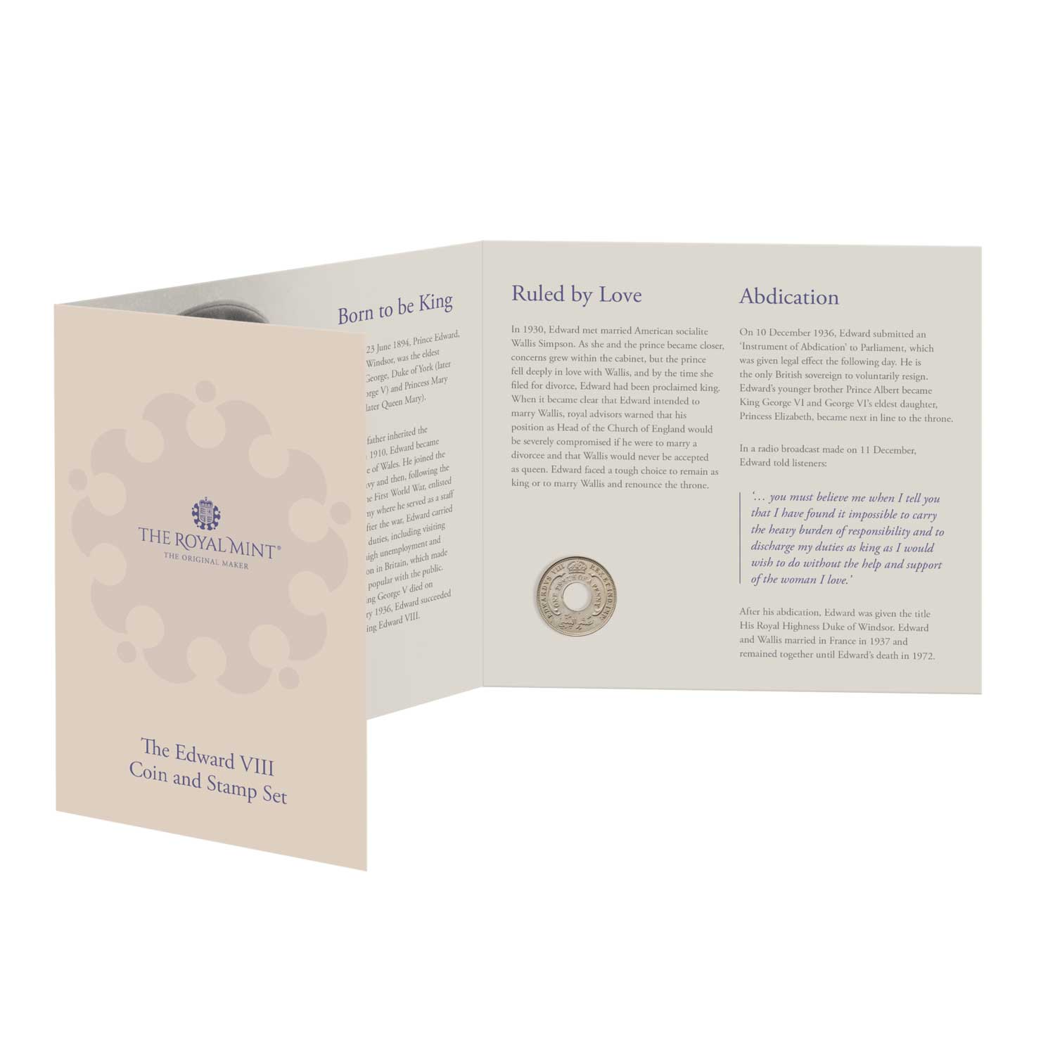 Edward VIII Coin and Stamp Set | The Royal Mint