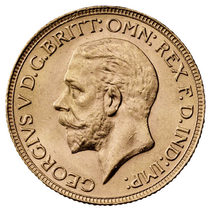 1932 George V Sovereign Gold Coin