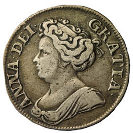 Queen Anne Shilling 