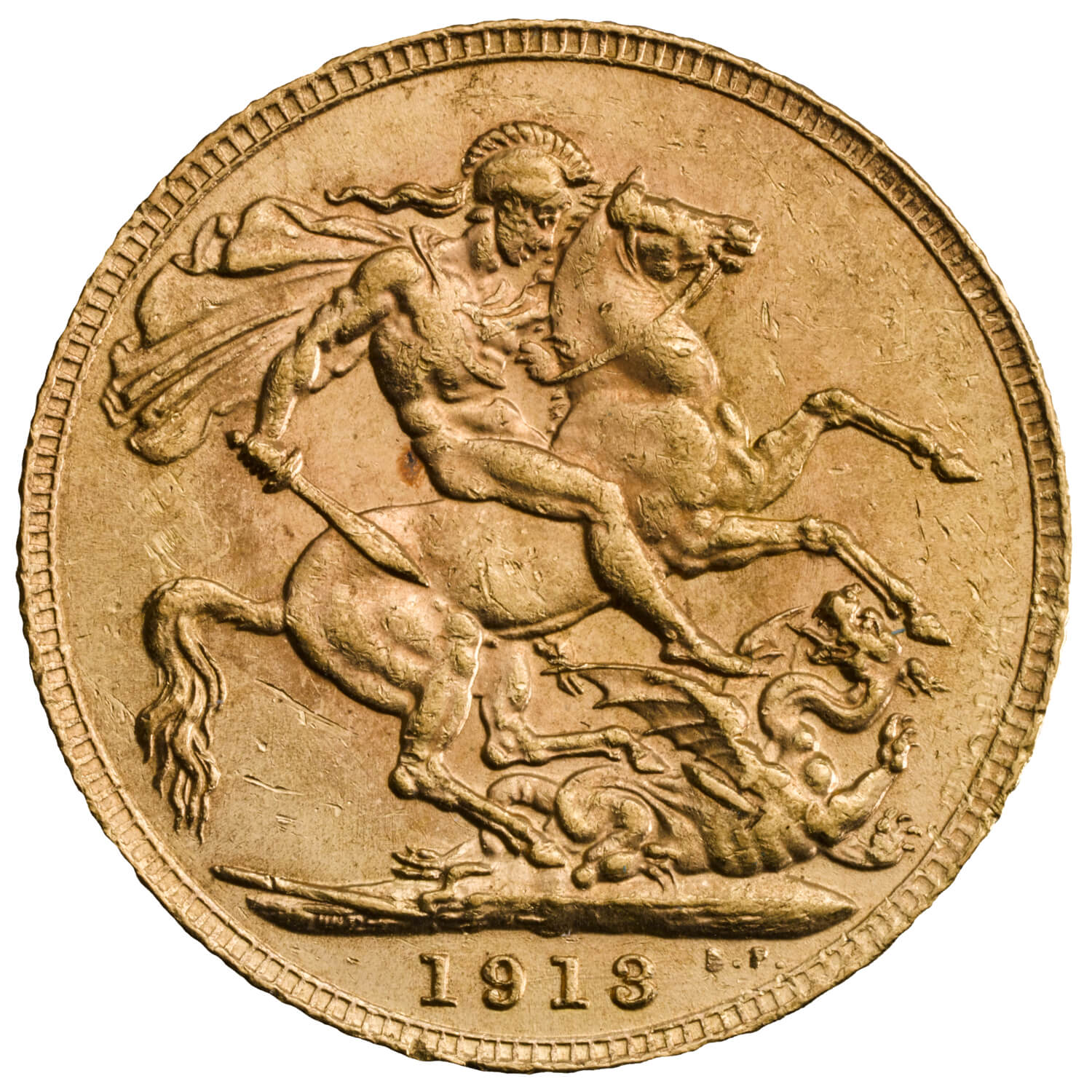 1913 George V Half Sovereign | The Royal Mint