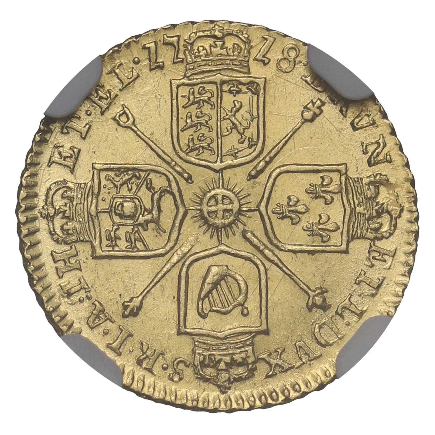 1718 George I Gold Quarter Guinea | The Royal Mint