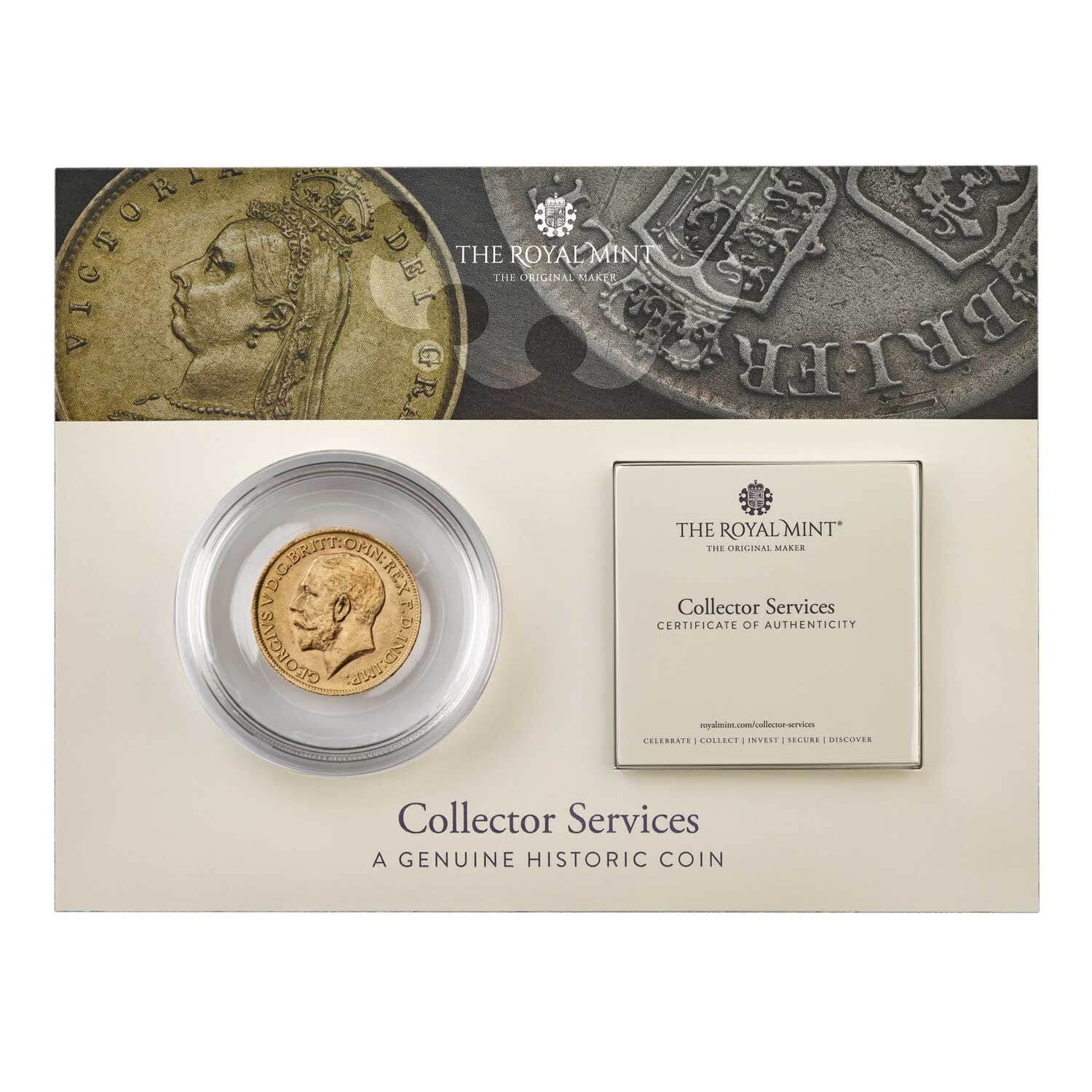 1917 George V Sovereign London Mint