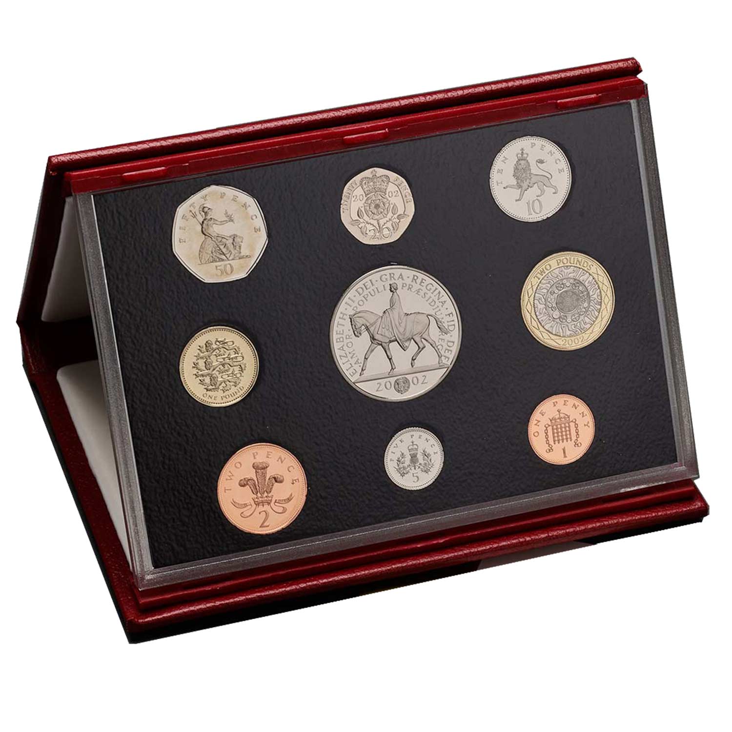 ✩︎レア✩︎イギリス　ロールチケット　②巻セット 2002 Queen Elizabeth II Annual Proof Set | The Royal Mint