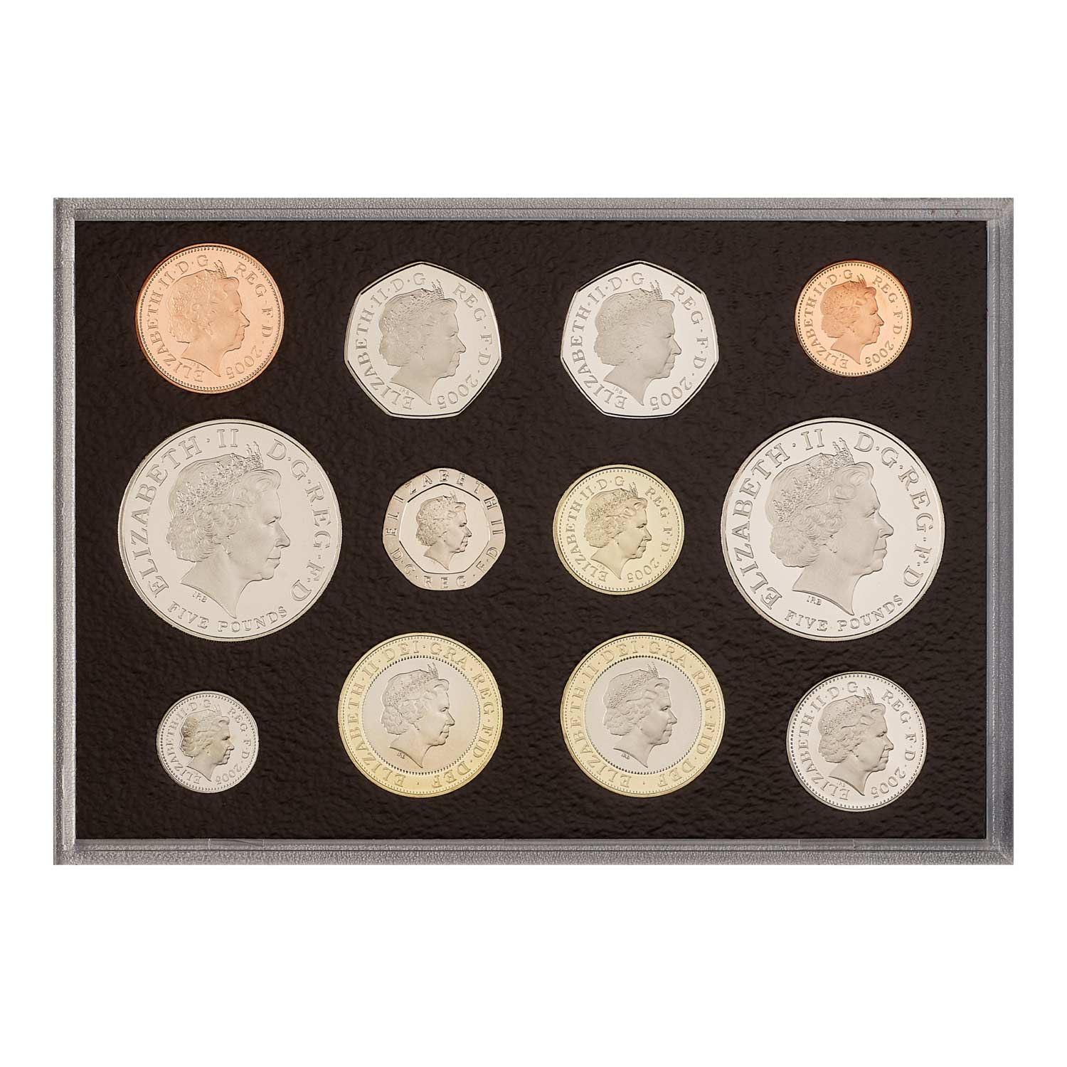 2005 Elizabeth II Annual Proof Coin Set | The Royal Mint
