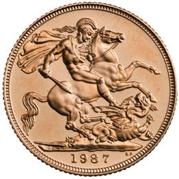 The 1987 Gold Proof Sovereign
