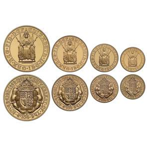 1989 Elizabeth II Gold Proof Four-Coin Set