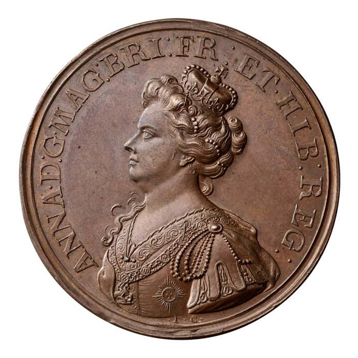 1707 Queen Anne Union with Scotland Medal