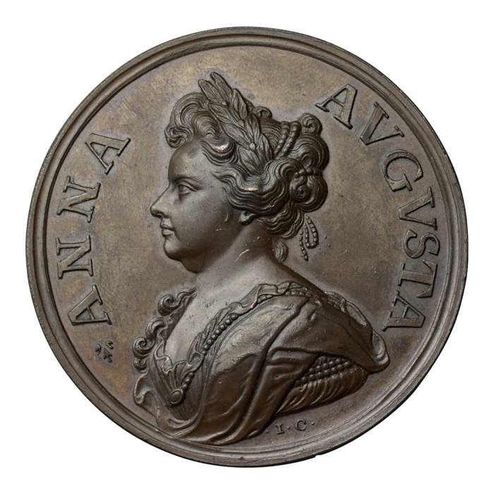 1710 Queen Anne Bronze Medal 