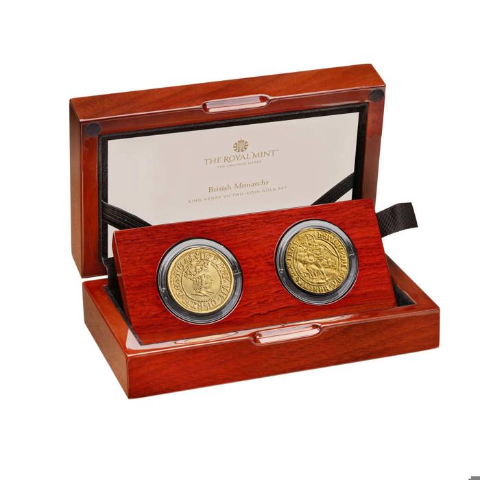 British Monarchs King Henry VII Gold Two-Coin Set
