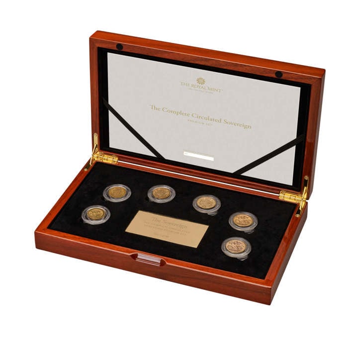 The Complete Circulated Sovereign Premium Set