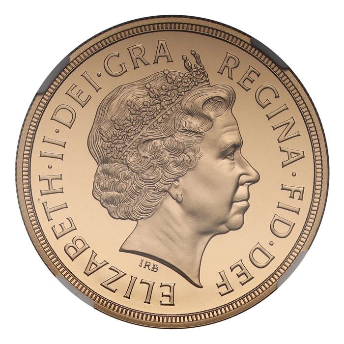 2011 Elizabeth II Proof Five-Pound Sovereign