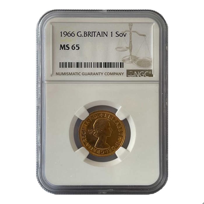 Elizabeth II 1966 Sovereign
