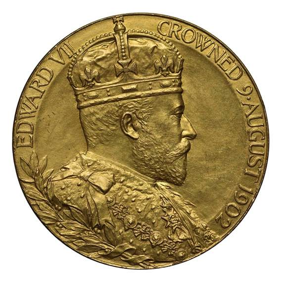 1902 Edward VII Gold Medal 