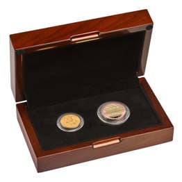 The Centenary of Flying Scotsman 1923 Sovereign and 2023 UK £2 Gold Proof Coin Set