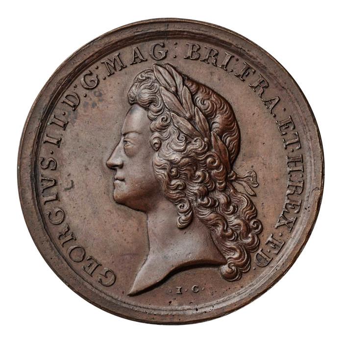 1731 George II Bronze Medal 
