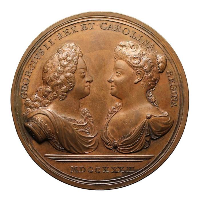 1732 George II Bronze Medal 