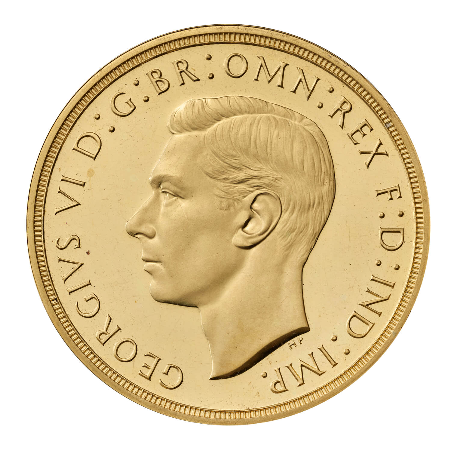 1937 George VI Gold Proof Five (Quintuple) Sovereign The Royal Mint
