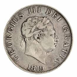 1819 George III Half-crown 