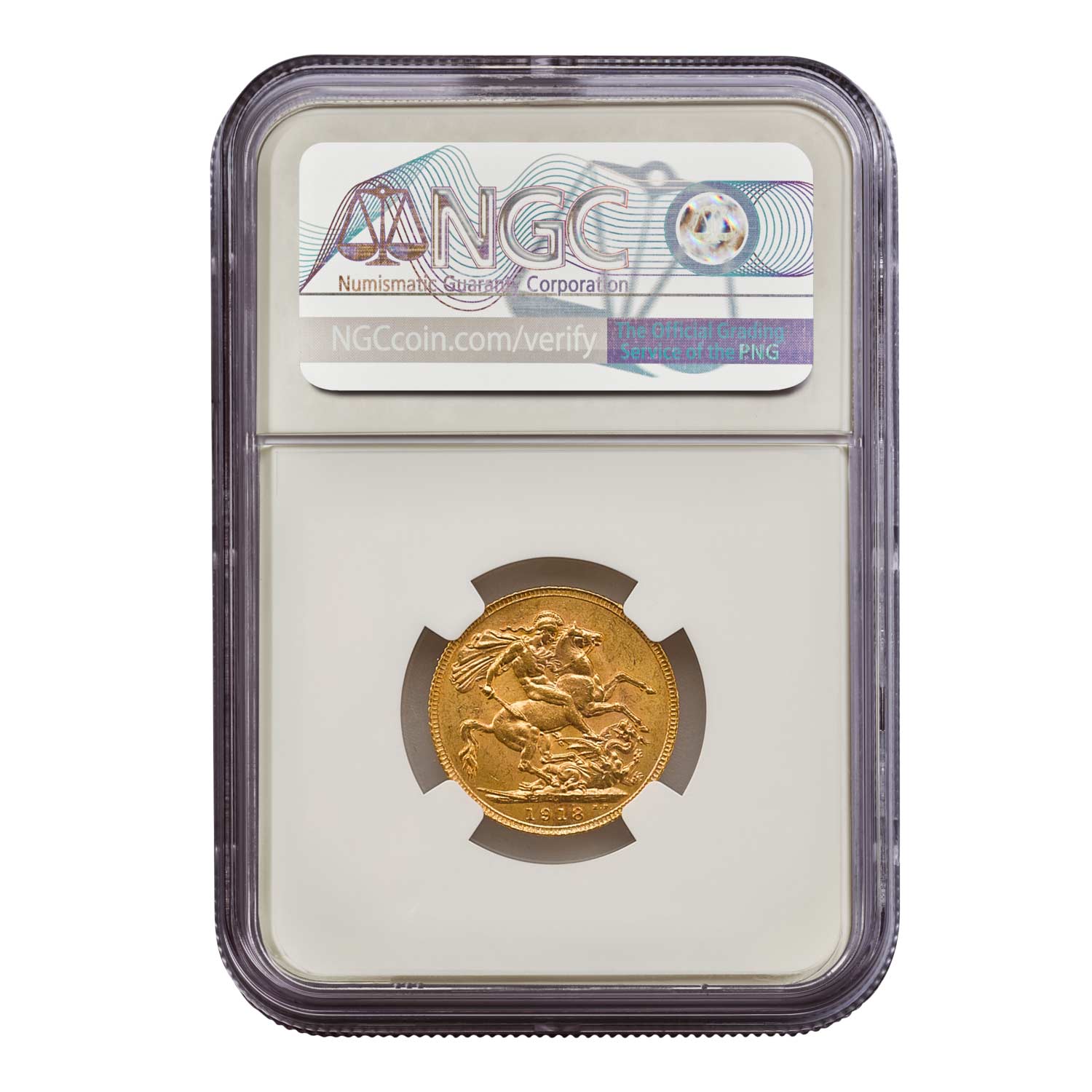 黄金　確認画像 1918 George V Sovereign Gold Coin - Canada Mint Mark | The Royal Mint