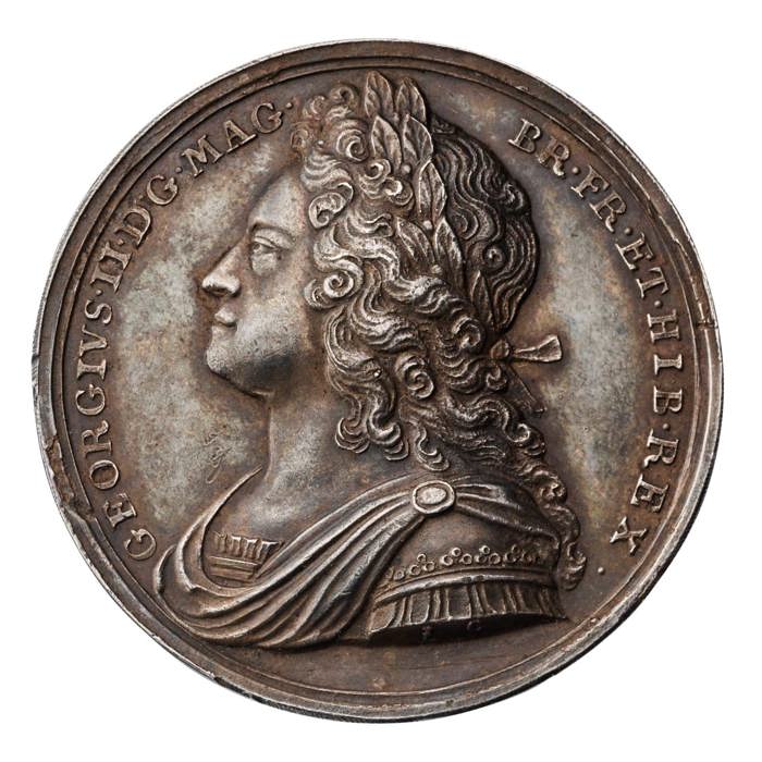 1727 George II Coronation Medal