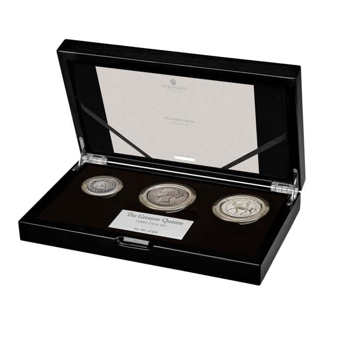 The Greatest Queens Three-Coin Set