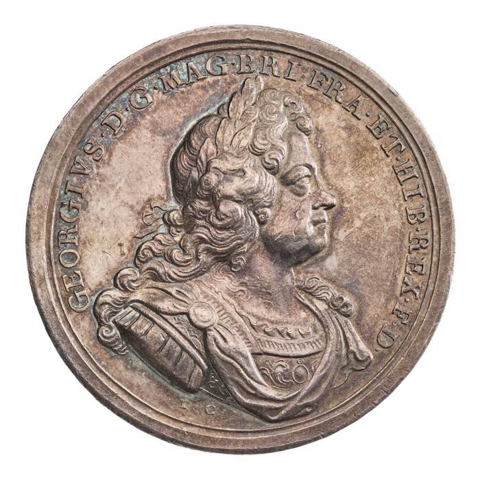 1714 George I Silver Medal 