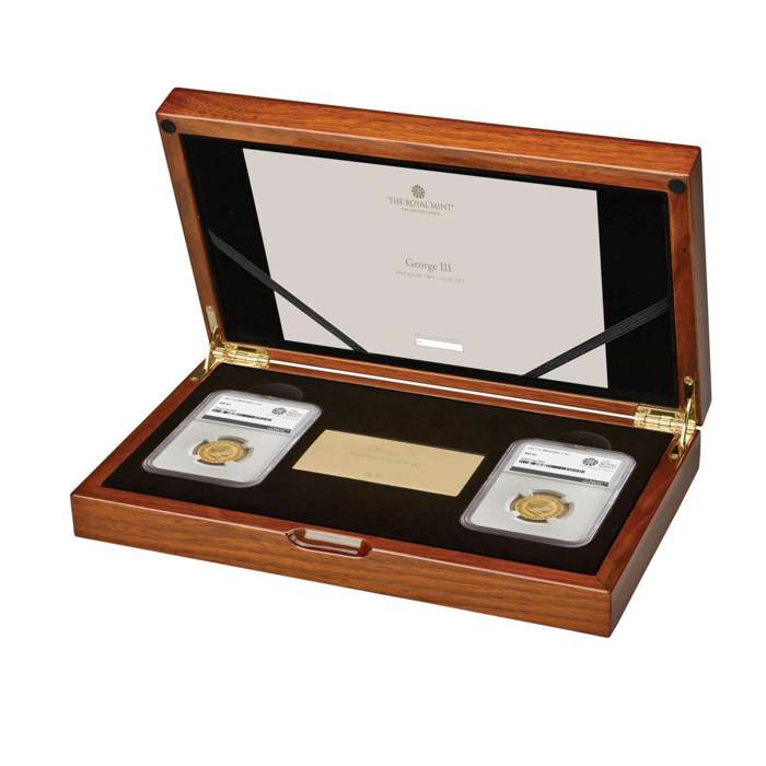 The George III Two-Coin Graded Premium Set 
