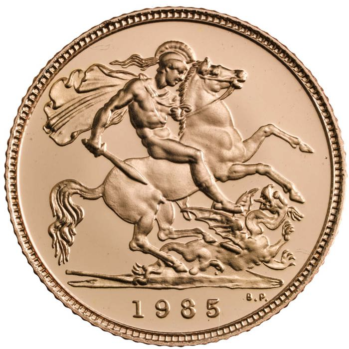 The 1985 Gold Proof Half-Sovereign