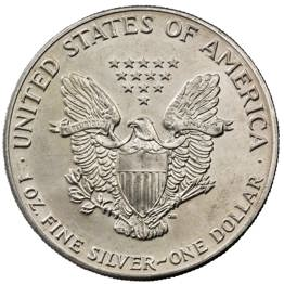 1986 US Silver Dollar